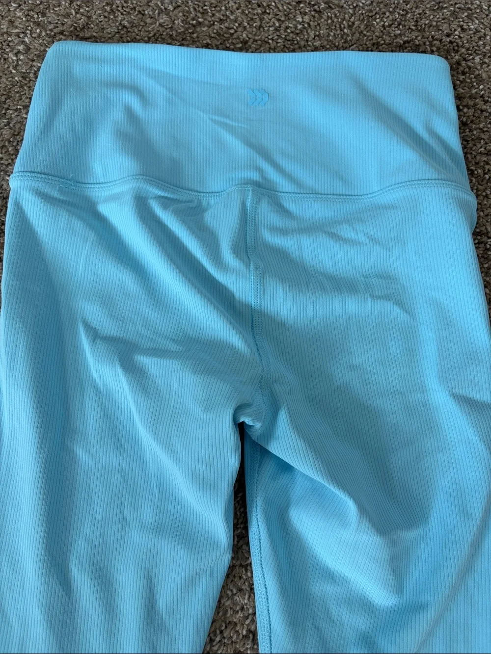 All In Motion Ribbed High Waisted Workout Leggings